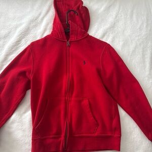 Polo by Ralph Lauren Red Hoodie Jacket